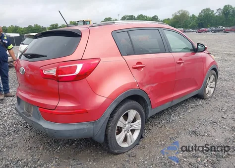 2012 Kia Sportage Lx from USA, damaged, VIN KNDPB3A26C7330201